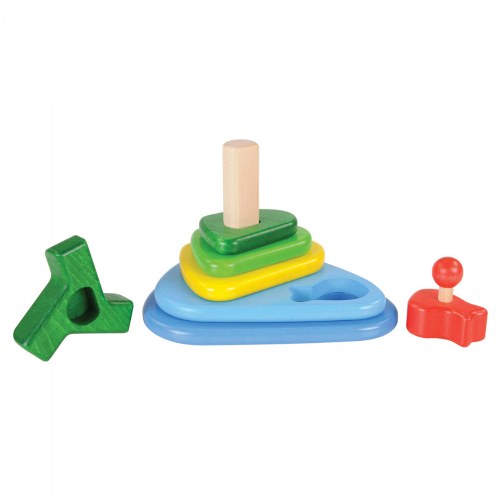 Green Island Wooden Puzzle and Stacker