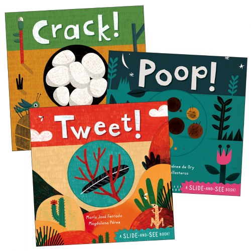 Discover Nature Interactive Board Books - Set of 3