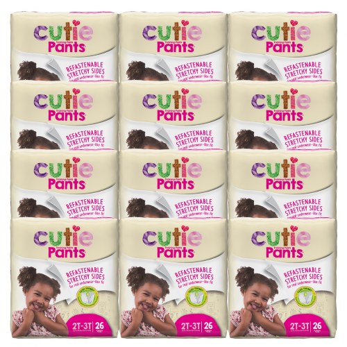Cuties Training Pants 12 Pack - Girls - 2T-3T - Up to 34 lbs. - 312 Pants
