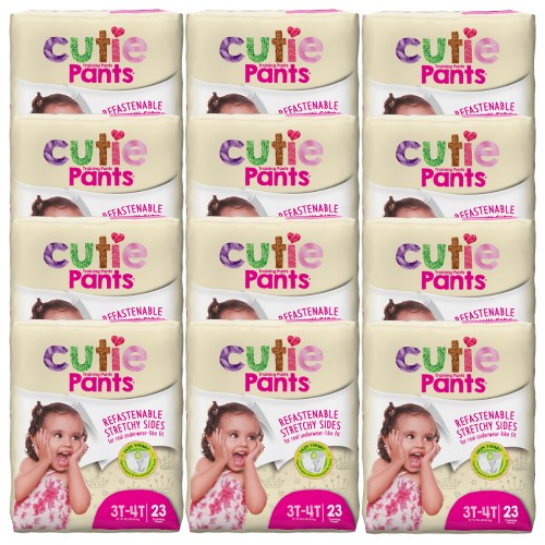 Cuties Training Pants 12 Pack - Girls - 3T-4T - 32-40 lbs. - 276 Pants