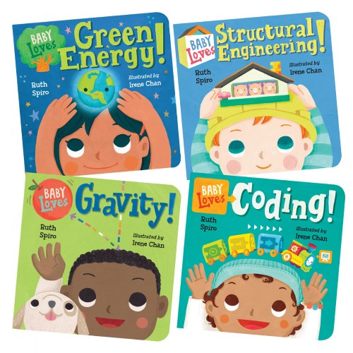 Baby Loves STEM Board Books - Set of 4