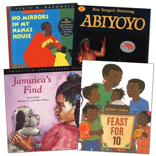 Multicultural Books and CD - Set of 4