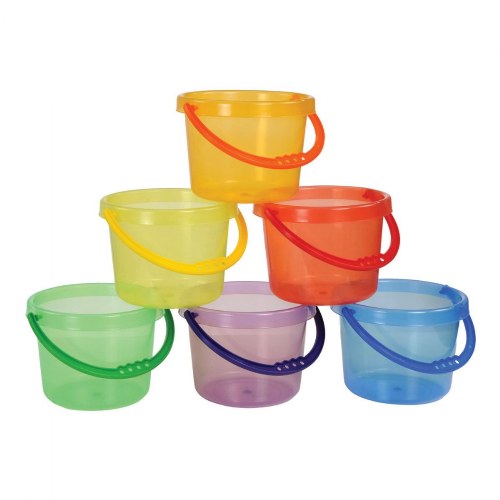 Translucent Buckets - Set of 6