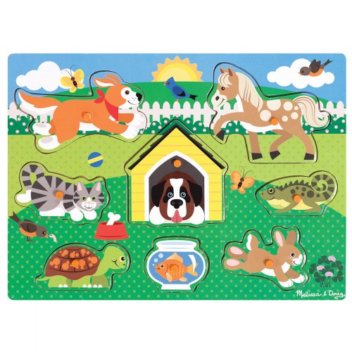 Peg Puzzles - Set of 4