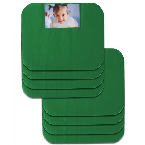 Personalized Dietary Placemats - Green - Set of 8