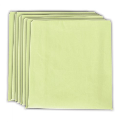 Premium Standard Cot Sheets - Green - Set of 8