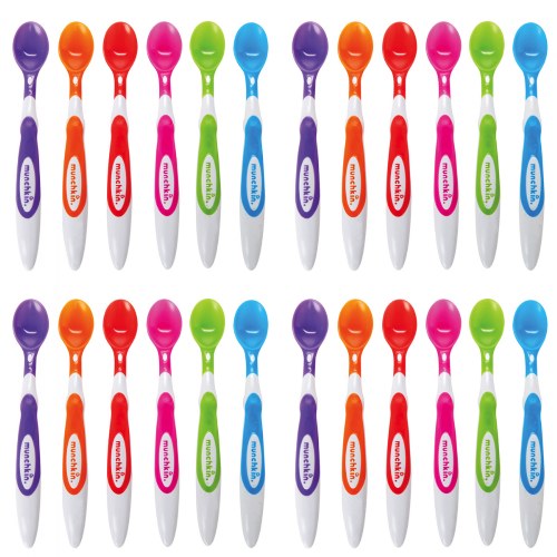 Soft-Tip Infant Spoons - Set of 24