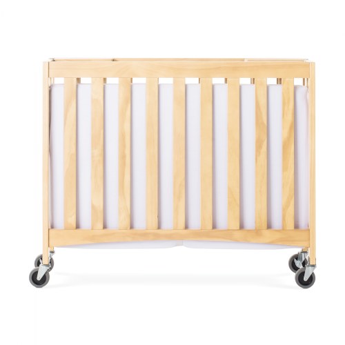 Compact Wood Folding Crib