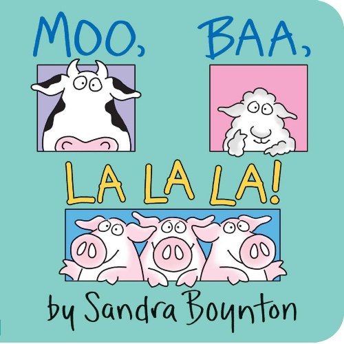 Moo, Baa, La La La - Board Book