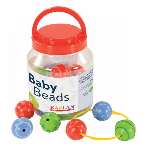 Sensory Textured Colorful Baby Beads