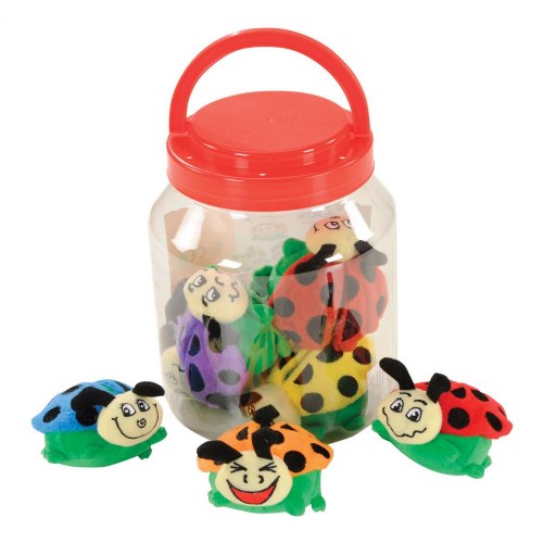 Toddler Crinkle and Texture Magnetic Ladybugs