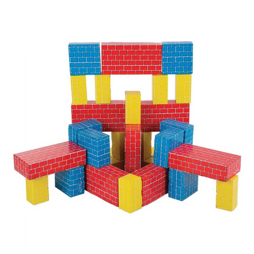 Basic Cardboard Blocks - 40 Pieces