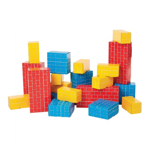 Basic Cardboard Blocks - 24 Pieces