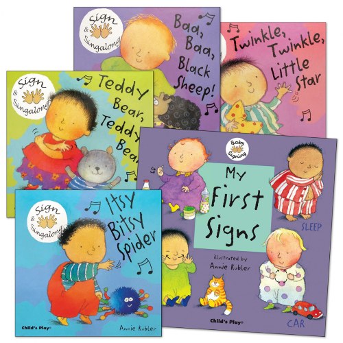 Baby Signing Board Books - Set of 5