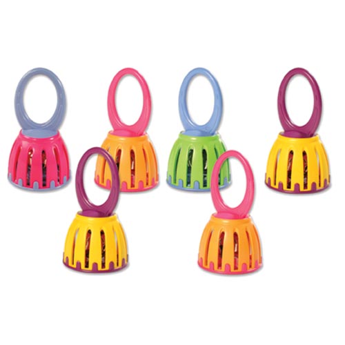 Cage Bells with Handle - Set of 6