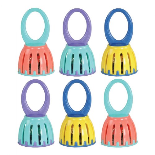 Cage Bells with Handle - Set of 6