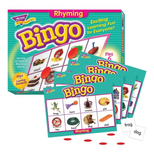 Rhyming Bingo