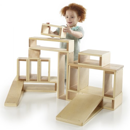 Junior Hollow Block Set - 16 Pieces