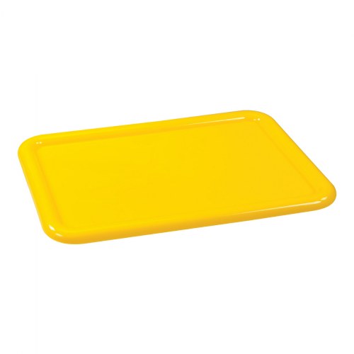 Vibrant Color Storage Bin Lid - Yellow
