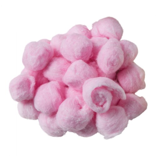 Pink Craft Fluffs - 100 Pieces