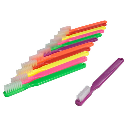 12-Pack Junior Toothbrushes