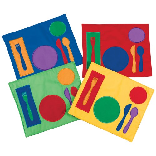 Multicolored Placemats - Set of 4