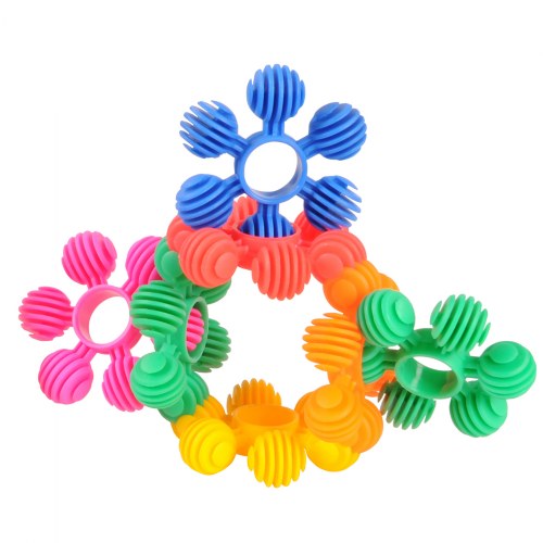 Colorful Mini Rings Manipulatives - 40 Pieces