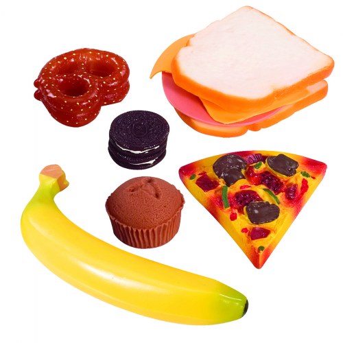 Lifesize Pretend Play Breakfast, Lunch and Dinner Meal Sets