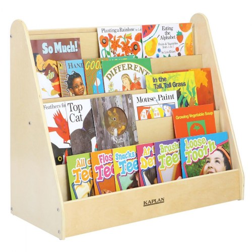 Carolina Large 5-Shelf Wood Book Display