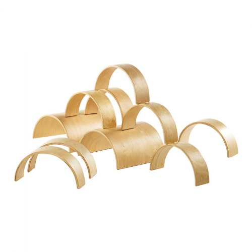 Arch and Tunnel Set - 10 Pieces