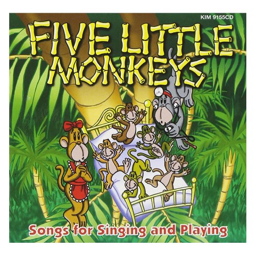 Sing Along Classics CD Collections of Children's Favorite Songs - Five Little Monkeys