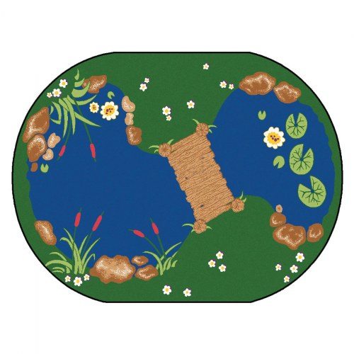 The Pond Carpet - Oval