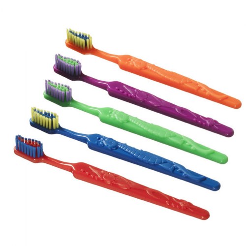 Toothbrush Rack with Toothbrushes & Covers