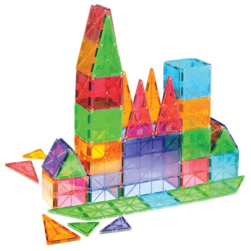 Magna-Tiles® 100-Piece Clear Colors Set