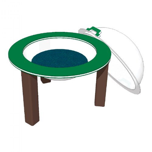 33" Nature Bowl with Lid - In Ground
