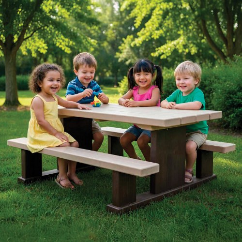 Picnic Table for Toddler or Preschool