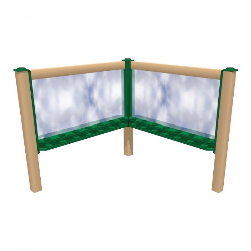 4-Sided In-Ground 112" Art Easel
