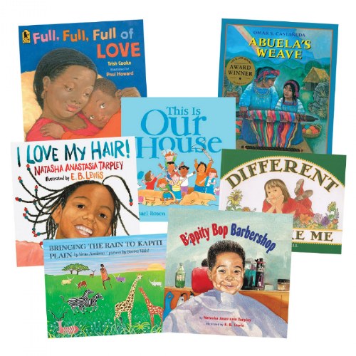 At Home with Diversity and Inclusion Books - Set of 7
