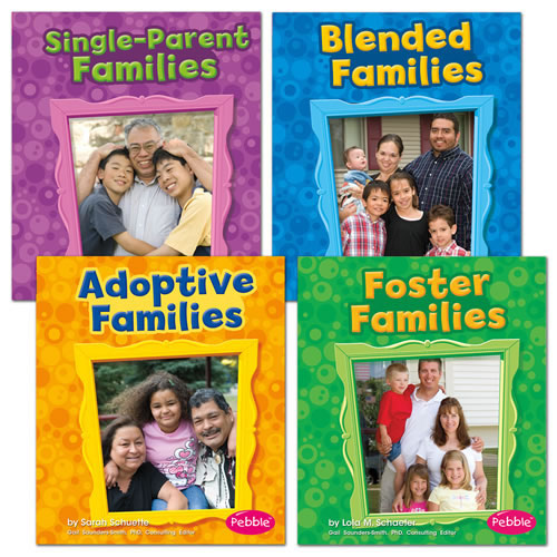 My Family Books Readings About Different Family Types - Set of 4