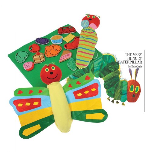 Friendly Caterpillar Story Props and Book