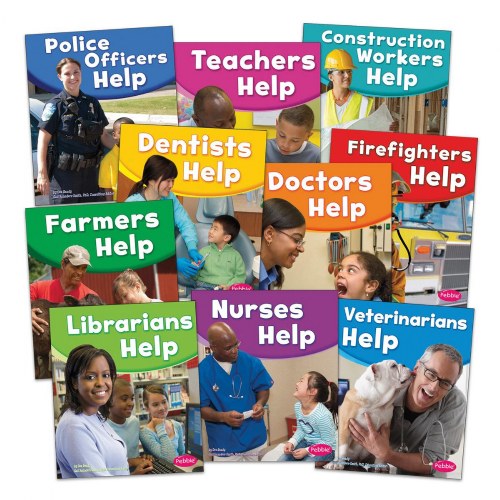 Our Community Helpers Paperback Books - Set of 10