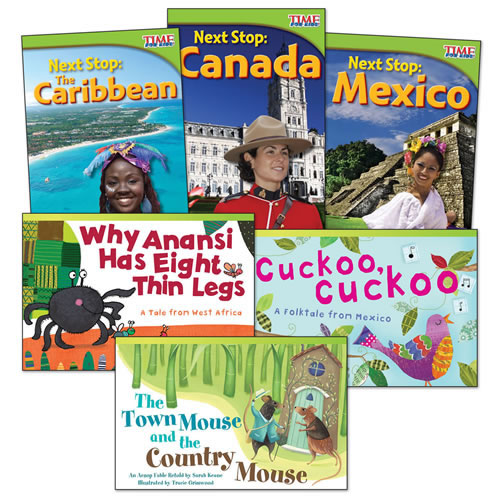 Countries & Regions Around the World Books - Set of 6