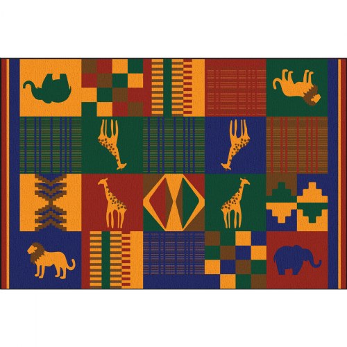 Cultural Carpet - Africa - 4' x 6' Rectangle