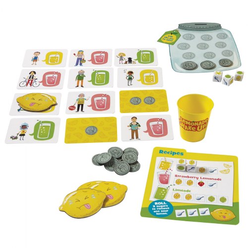 Lemonade Shake Up! Matching and Strategy Dice Game for Cooperative Play