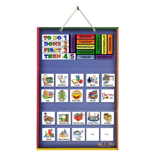 Trifold Magnetic Board