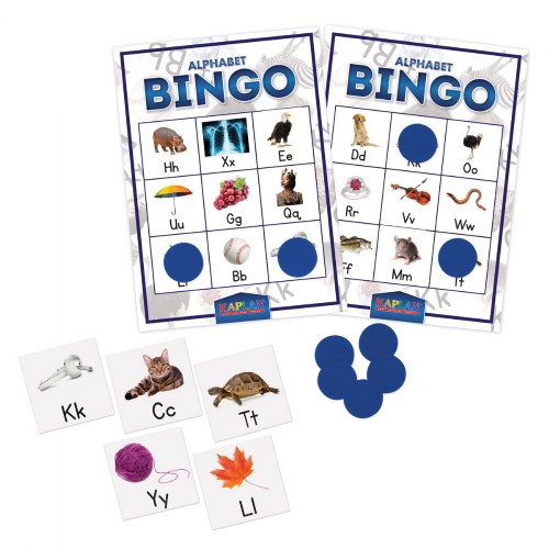 Kaplan Alphabet Bingo Learning Game