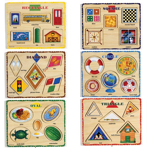 Shape Puzzles (Set of 6)