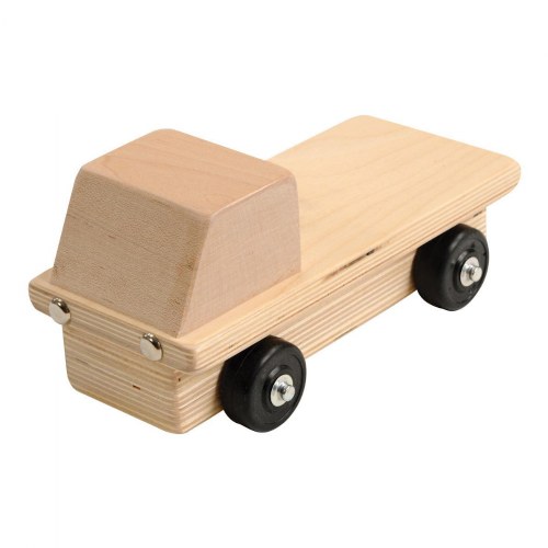 Wooden Flatbed Truck