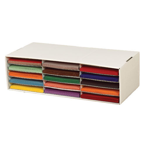 Construction paper storage 12x18  Construction paper storage, Paper  storage, Paper organization