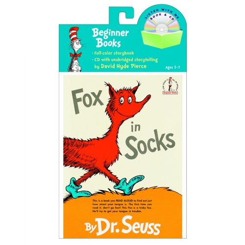 Fox in Socks by Dr. Seuss - Book with Audio CD